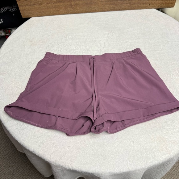 ZYIA active size large Women's Athletic purple Shorts with pockets - Picture 2 of 8